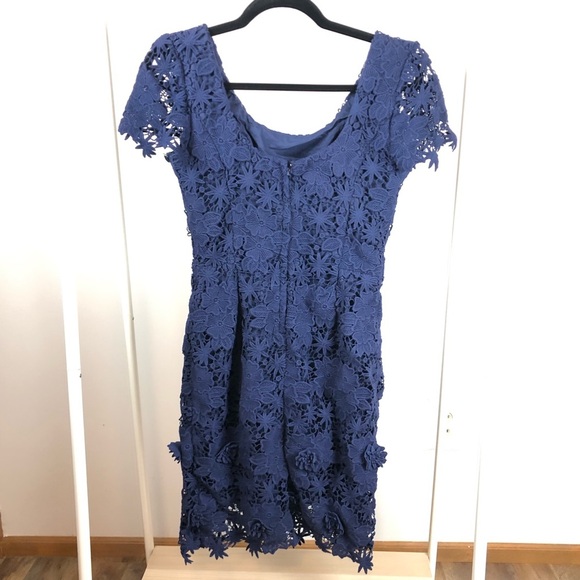 Lilly Pulitzer Marta Dress Navy Size : 4 100% Cotton - Picture 5 of 9